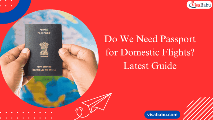 Do We Need Passport for Domestic Flights? Latest 2025 Guide- Visababu