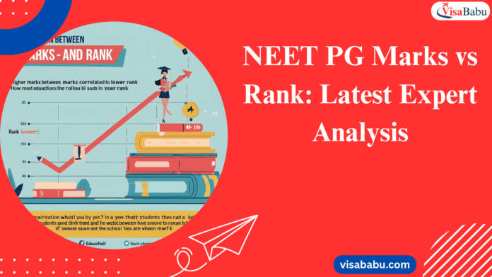 NEET PG Marks vs Rank Latest Expert Analysis- VisaBabu